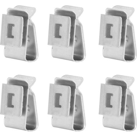 Lot de 50 clips de fixation pour câbles de panneaux solaires, design à barbes, bords lisses, en acier inoxydable 304, pour châssis de remorque, système photovoltaïque. (1/5)