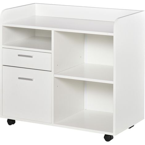 Caisson support d'imprimante TEX blanc (1/5)