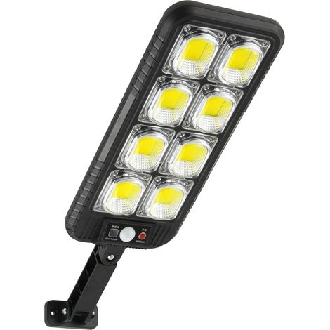 Lampe solaire murale 200 COB avec télécommande et détecteur de mouvement, 3 modes, pour extérieur (1/5)