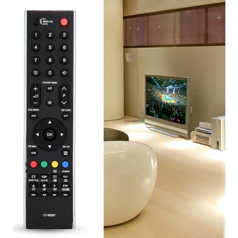 Universelle Ersatzfernbedienung für Toshiba-Fernseher – Modell CT-90287A Multifunktionsfernbedienung