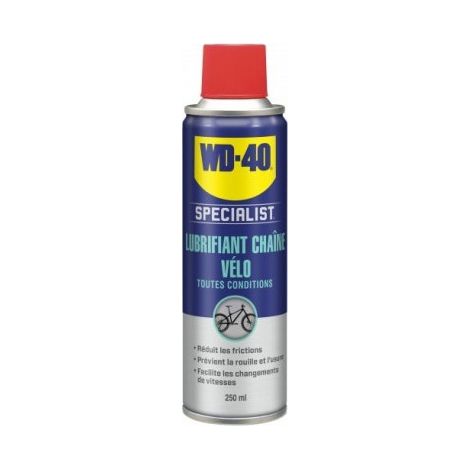 WD-40 Lubrificante per Biciclette - Tutte le Condizioni - 250ml - WD 40