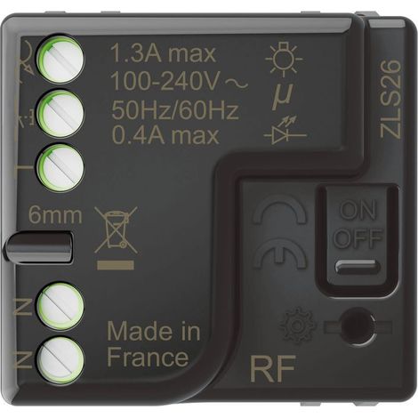 Micromodule connecté ON/OFF pour éclairage 75W LED (1/3)