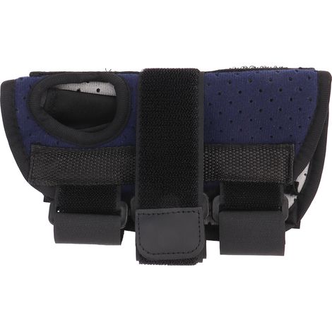 Attelle de poignet gauche avec fixation à boucle, soutien orthopédique pour tendinite, arthrite et entorse, taille unique, matériau respirant (1/5)