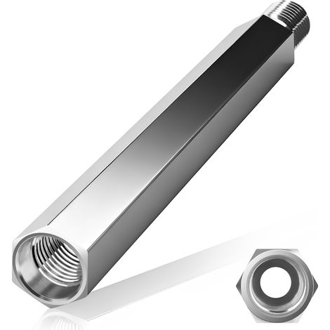 Rallonge de couronne de forage 400 mm avec raccord 1 1/4" UNC, longueur utile 350 mm, couronne de forage diamantée en Aluminium Aéronautique, adaptateur pour couronne de perçage, carotte, scie (1/5)
