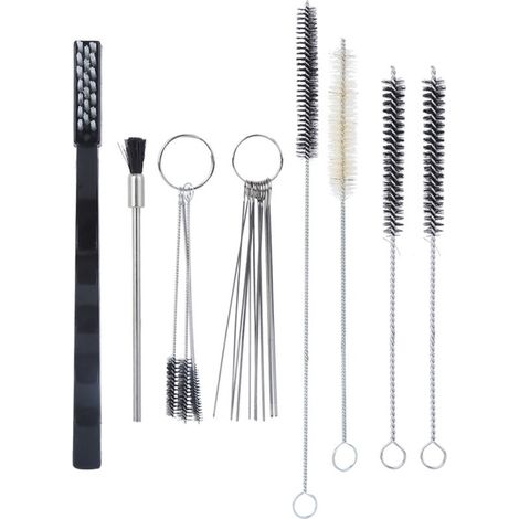 Kit de nettoyage 21 pièces accessoires matériels outil à main pistolet pulvérisateur pièces portable adapté aux outils de pulvérisation (1/5)