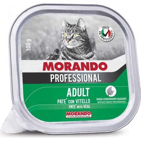 CIBO GATTO MORANDO VSC 100 G VITELLO E POLLO