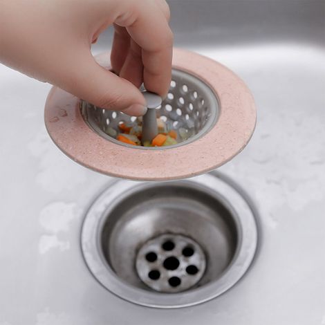 Filtre à cheveux pour lave-vaisselle, couvercle de bonde d'évier, filtre anti-obstruction pour les canalisations d'évier de cuisine. (1/5)