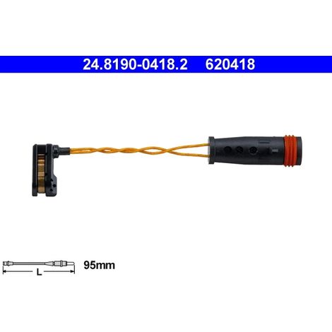 Contact d'avertissement, usure des plaquettes de frein ATE 24.8190-0418.2 VW