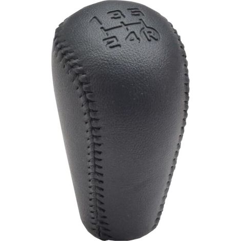 Pommeau de levier de vitesse en cuir pour T-oyota Hilux MK6 MK7 SR5 Vigo Revo Pickup Fortuner (5 vitesses)