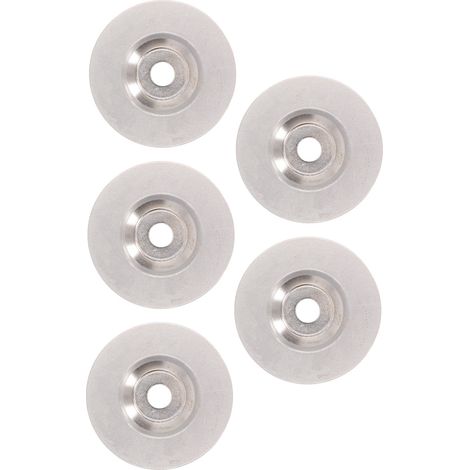 Lot de 5 Disques Diamant à Meuler Brasés sous Vide 800 Grit 4 Pouces pour Granit Marbre Fer Acier Maçonnerie (1/5)
