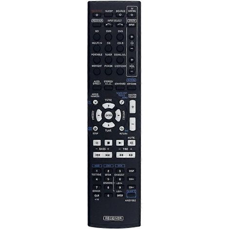 Ersatzfernbedienung AXD7582 für Pioneer AV-Receiver VSX-519V, SX-319V, VSX-519V-K, SX-319V-K, VSX-519V-S, AXD7542, AXD7586 (1/5)