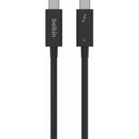 Belkin INZ002bt2MBK 2 m 40 Gbit/s Schwarz (1/3)