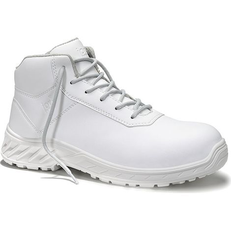 jori Sicherheitsschnürstiefel joCLEAN Loop white Mid ESD S3, Gr. 43 (1/4)