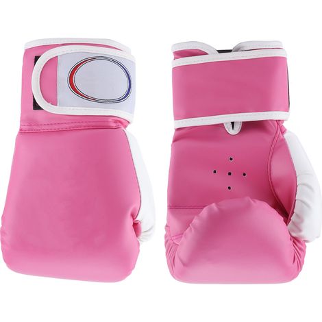 Paar Kinderboxhandschuhe, rosa – Boxsacktraining und Sparring für Mädchen und Jungen