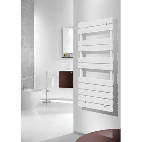 Sèche-serviette lame droite Ancodesign eau chaude 629W