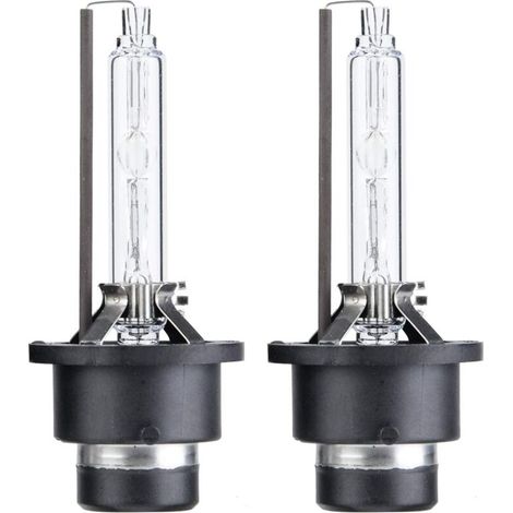 2 Stück D2S 35 W Auto-Xenon-Scheinwerfer 85 V AC HID, 6000 K D2R Xenon-Lampe Ersatzlampen – P32d-3 Sockel (kaltweiß)