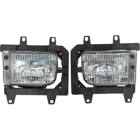 piezas de cubiertas de lentes transparentes para faros antiniebla delanteros del parachoques para E30 318I 318Is 325I 325Is 325E