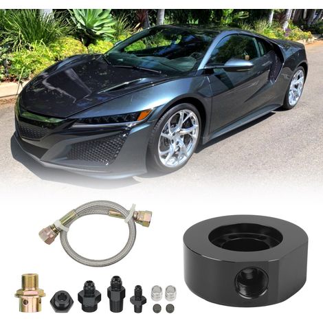 VTEC-Motoradapterplatinen-Umrüstsatz aus Aluminium für LS B18 B20, Schwarz (1/5)