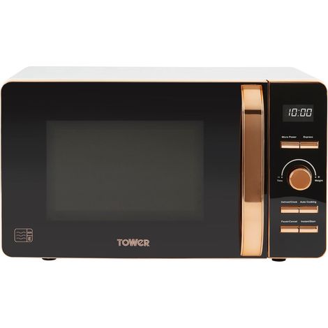 TOWER T24021W - Rose Gold 20L Microwave (1/5)
