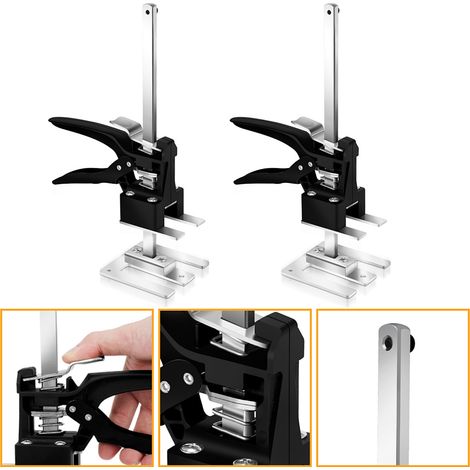 Jiubiaz Handwerkzeugheber Arm Plattenheber Arbeitssparender Multifunktionsheber Höhenverstellung Hebevorrichtung Bis 240Kg 2X (1/5)