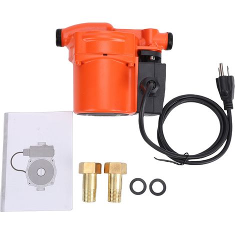 Pompe de surpression d'eau automatique 125 W pour l'irrigation domestique, les tuyaux d'arrosage, les machines à laver et la salle de bain. (1/5)