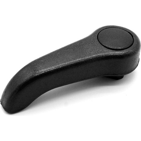 Eosnow Sostituzione maniglie dei sedili per Renault Clio MK2 Set di maniglie a leva per regolare la parte posteriore del portellone (nero) (1/5)
