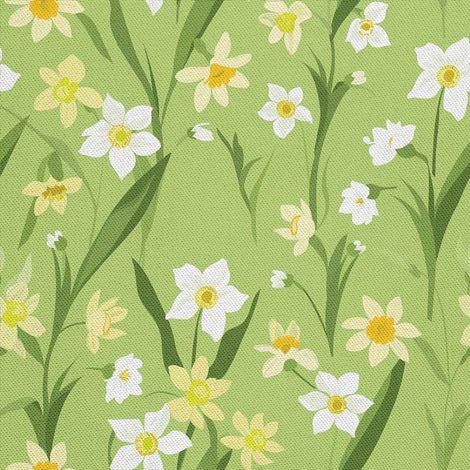 Tela decorativa para exteriores Oxford - Motivo primaveral I DX7519 (1/5)