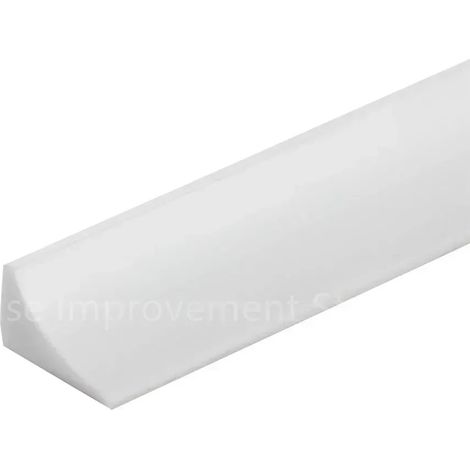 (White-550cm)Self-Adhesive Silicone Bathroom Water Stopper Water Retaining Strip Bendable Bathroom Door Washing Machine Shower Dam Barrier (1/4)