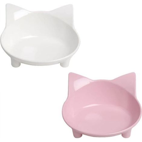 Gamelle pour chat, gamelle antidérapante pour animaux de compagnie, gamelle à presser pour animaux de compagnie, convient aux chiens, chats, lapins (1/4)