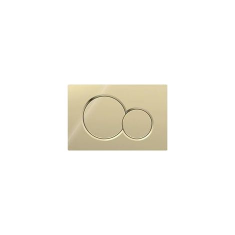 S'applique à la vanne de chasse d'eau double Geberit Sigma01, zinguée (115.770.DT.5) or éclatant (1/4)