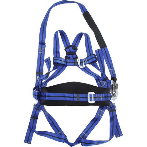 Harnais de sécurité d'escalade en polyester renforcé, ajustable, pour sauvetage en arbre et travail aérien en extérieur (1/5)
