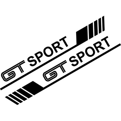 (Or mat - Pour GT) Compatible avec les accessoires Ford T - Autocollant latéral de portière de voiture (1/5)