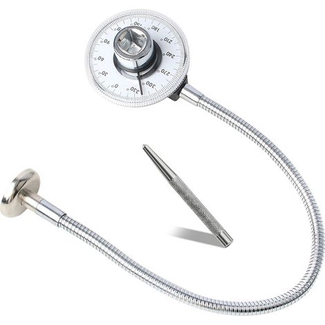Clé de serrage angulaire avec bras magnétique  12,5 mm (1/2") + Pointeau De Précision - Corps Moleté
