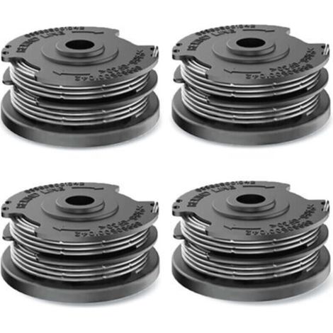 4 pieces of spool line for Bosch grass trimmer spools, nylon line replacement spool for Bosch trimmers F016800351 ART 24, 27, 30 and ART 30-36 LI (6.1 m x Ø1.65 mm)--TRIMEC (1/5)