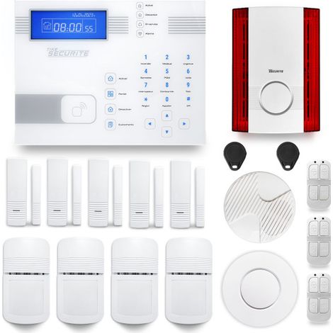Alarme maison sans fil SHBi22 GSM/IP (1/4)