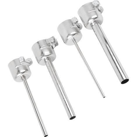 Station de soudage avec buse de pistolet à air chaud en alliage d'aluminium (4 pièces) pour pistolet thermique 861DW (réparation de téléphones) (1/5)