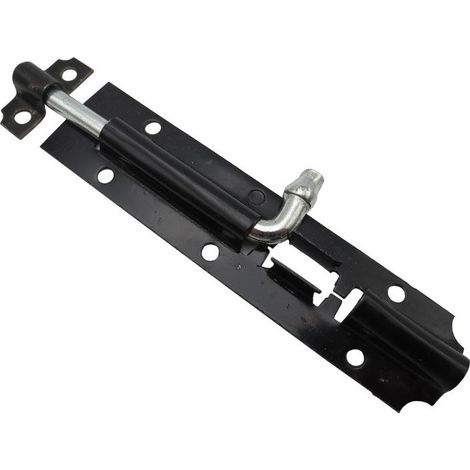Lot de 2 verrous à boulon de porte robustes - Idéal pour abri de jardin, portail et portes (1/3)