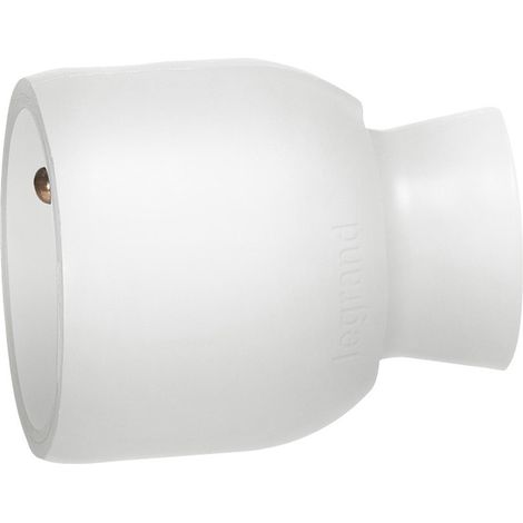 Enchufe portátil 2P+Z 16A blanco