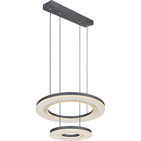 Globo - hängeleuchte - Blasius - schwarz - metall - Ø 50cm - LED (1/5)