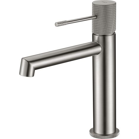 Grifo de lavabo Line níquel cepillado [ IMEX® ]