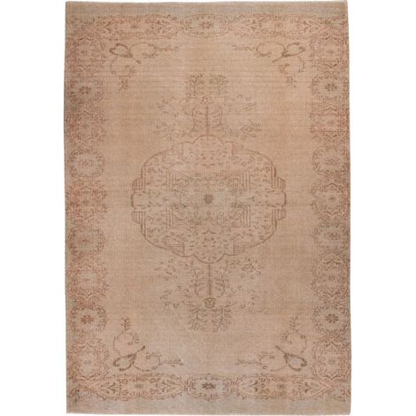 Tapis Vintage à Poils Courts "Toska" Beige 160 x 230 cm (1/2)