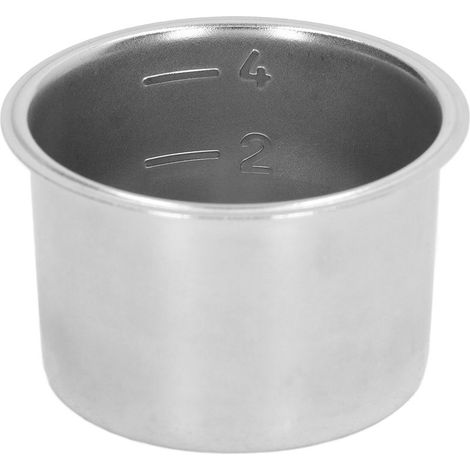 Panier Filtre Poreux 4 Tasses en Acier Inoxydable pour Machine à Café 51mm - Accessoire Portefiltre (1/5)