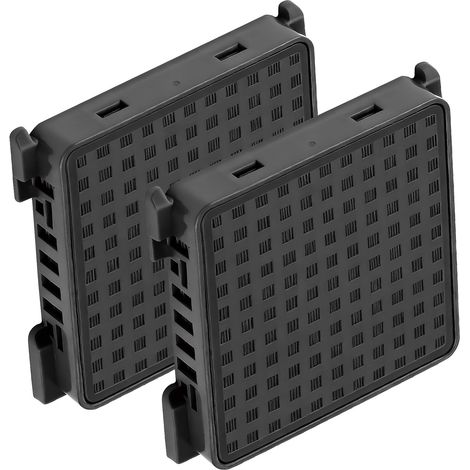 Lot de 2 Filtres à Charbon Actif pour Réfrigérateur Liebherr, Filtre de Remplacement Purification d’air fiable pour Réfrigérateurs Liebherr FreshAir & BioFresh 7440021-00 9096989 9882460 988246000 (1/5)