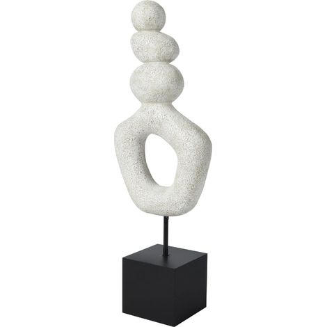 Kaemingk Deko-Statue Polyresin weiß 32 cm Dekofigur