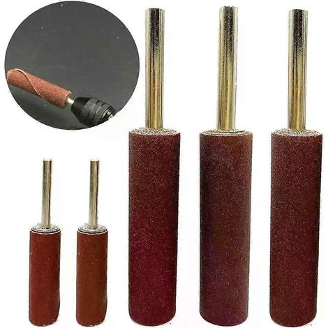 Für Schleifband mit großem zylindrischem Kopf und Schaft, Schleiftrommel für Bohr- und Rotationszubehör, Schleifwerkzeug-JXLGV (1/4)
