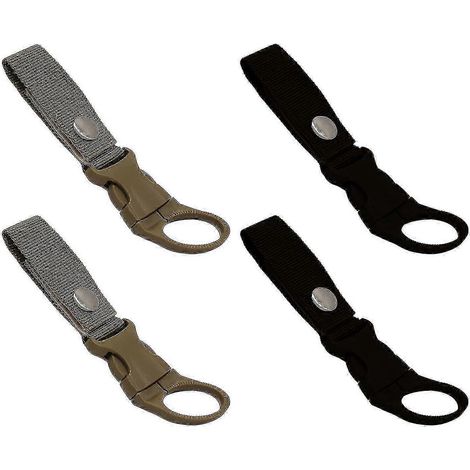 Lot de 4 clips de suspension pour bouteille, anneau de bouteille portable, clip pour bouteille minérale Cam (1/5)