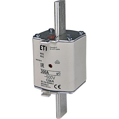 Fusible ETI NH NH2 gG 300A/500V, Cond. 3