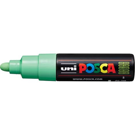 MARCADOR UNIBALL POSCA PC7M 4.5-5.5MM VERDE CL