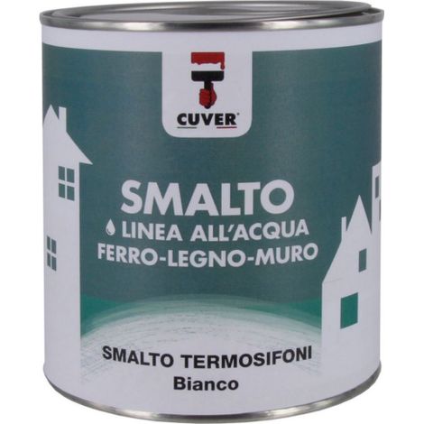A mail acrylique Cuver pour radiateurs H2O lt 0,750 couleur blanche anticorrosion