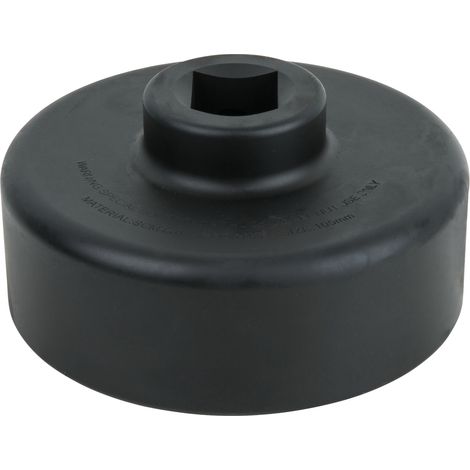 KS Tools 460.0245 1 Achsmuttern-Schlüssel, 6-kant, kurz, 105mm